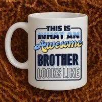This Is What An Awesome Brother Looks Like, Awesome Brother Coffee Mug thumb 2