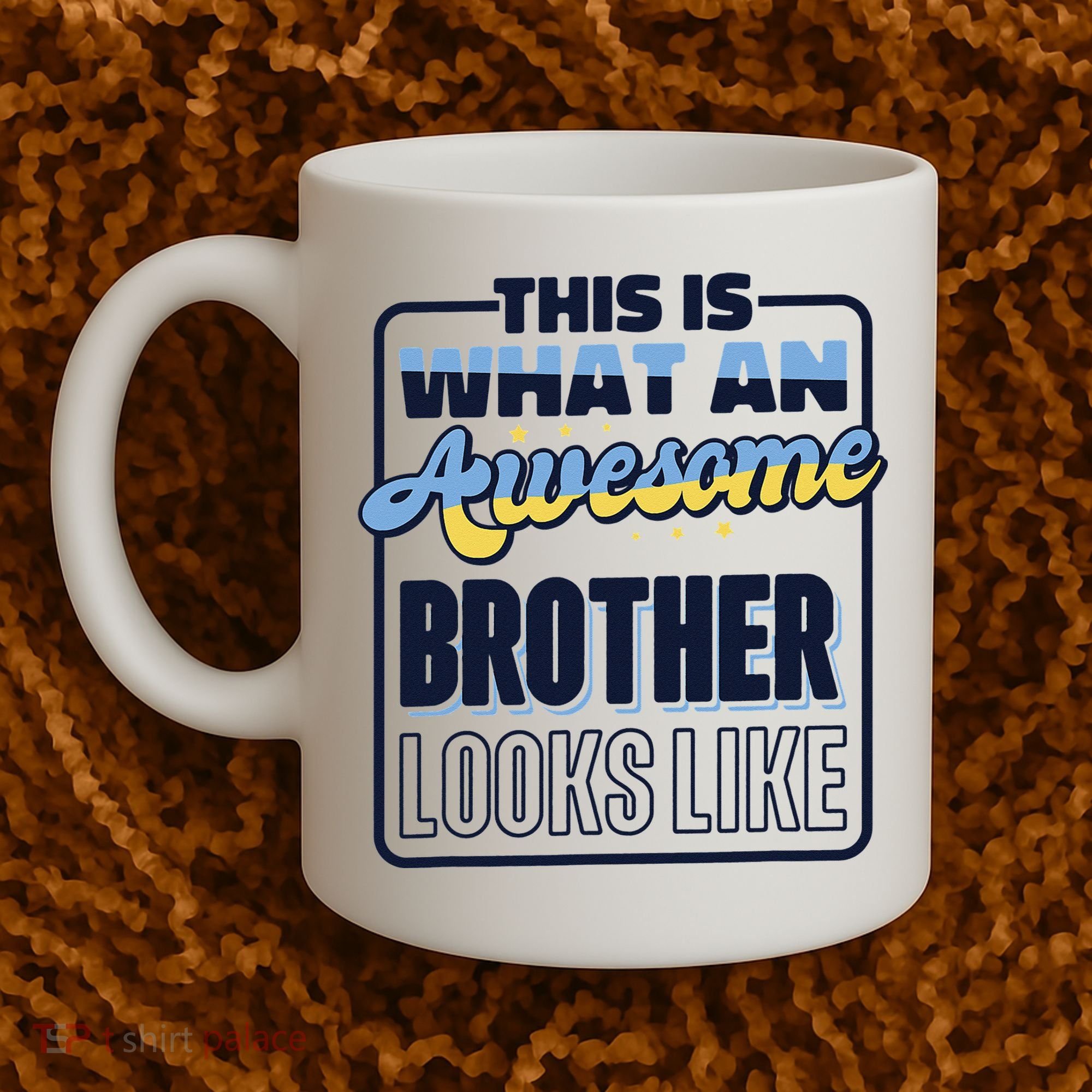 This Is What An Awesome Brother Looks Like, Awesome Brother Coffee Mug