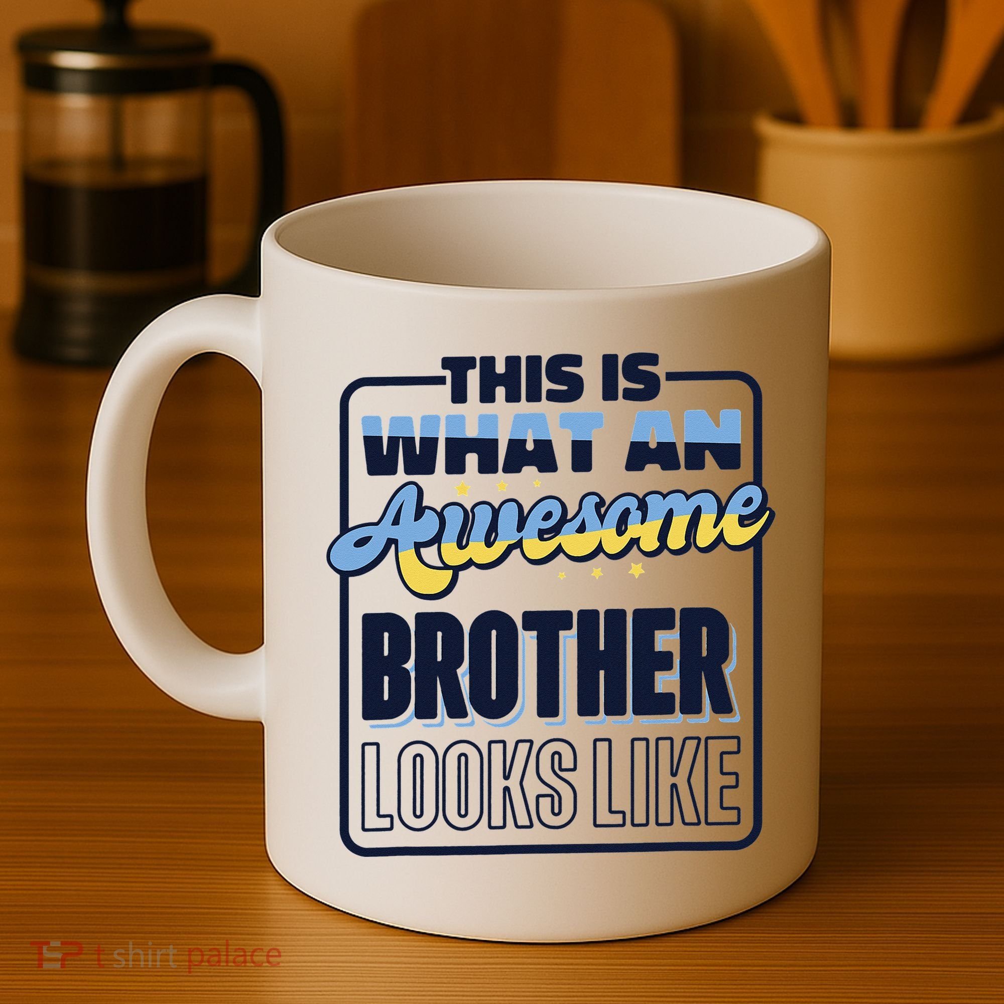 This Is What An Awesome Brother Looks Like, Awesome Brother Coffee Mug