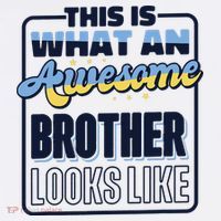 This Is What An Awesome Brother Looks Like, Awesome Brother Tank Top thumb 6