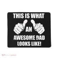 This Is What An Awesome Dad Looks Like Mousepad thumb 0
