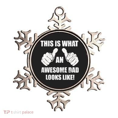 This Is What An Awesome Dad Looks Like Ornament