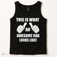 This Is What An Awesome Dad Looks Like Tank Top thumb 2