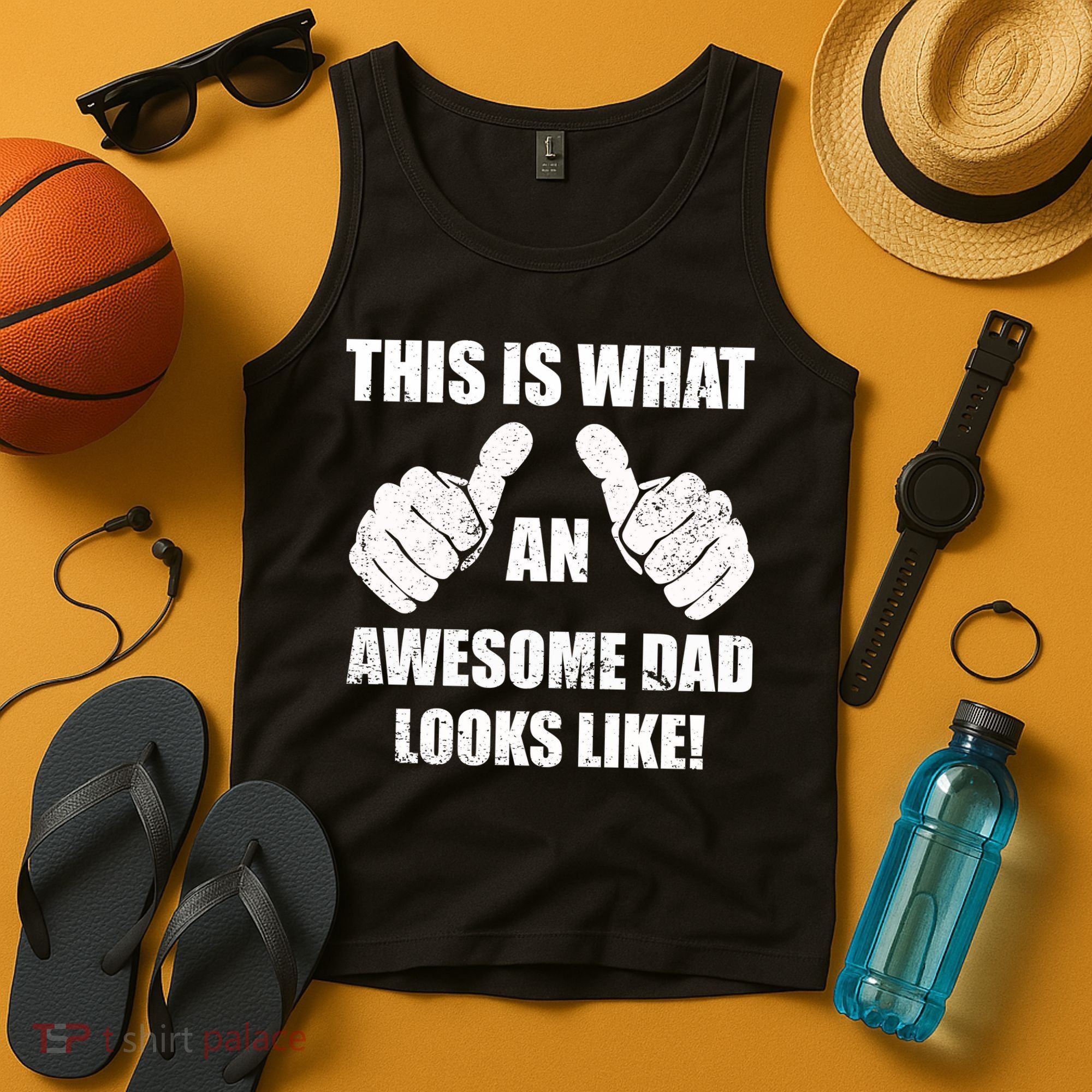 This Is What An Awesome Dad Looks Like Tank Top