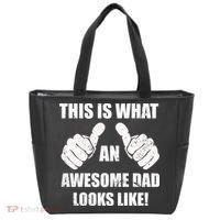 This Is What An Awesome Dad Looks Like Tote Bag thumb 0