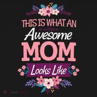 This Is What An Awesome Mom Looks Like On Mothers Day Women's Hoodie thumb 2
