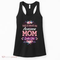 This Is What An Awesome Mom Looks Like On Mothers Day Women's Tank Top thumb 0
