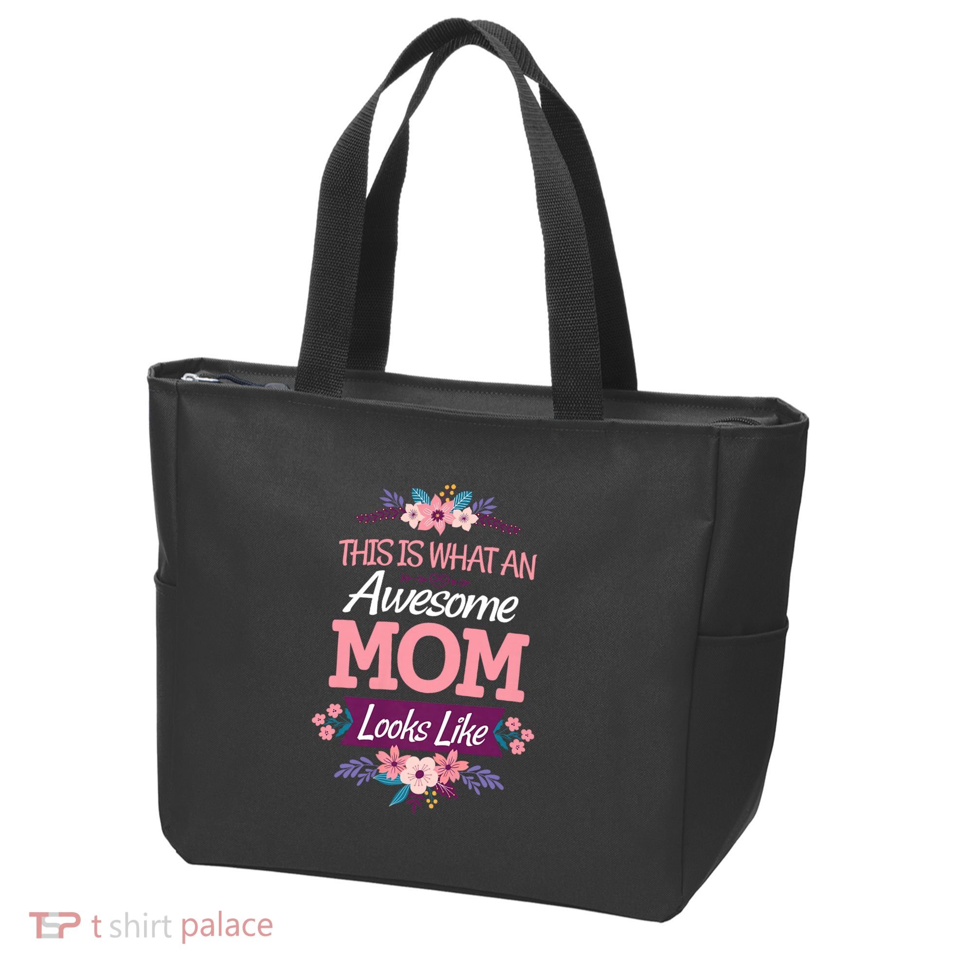 This Is What An Awesome Mom Looks Like On Mothers Day Tote Bag