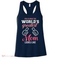 This Is What WorldS Greatest Mom Looks Like MotherS Day Women's Tank Top thumb 0