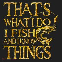 That Is What I Do I Fish And I Know Things Women's Sweatshirt thumb 2