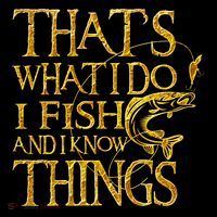 That Is What I Do I Fish And I Know Things Women's Hoodie thumb 2