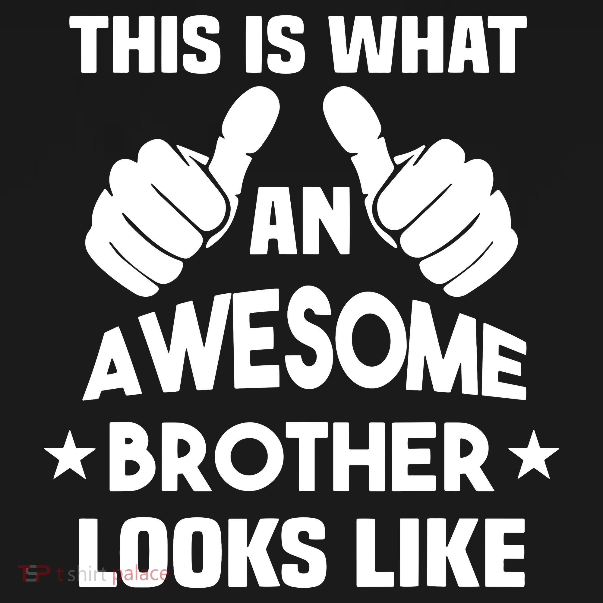 This Is What An Awesome Brother Looks Like Gift T-Shirt