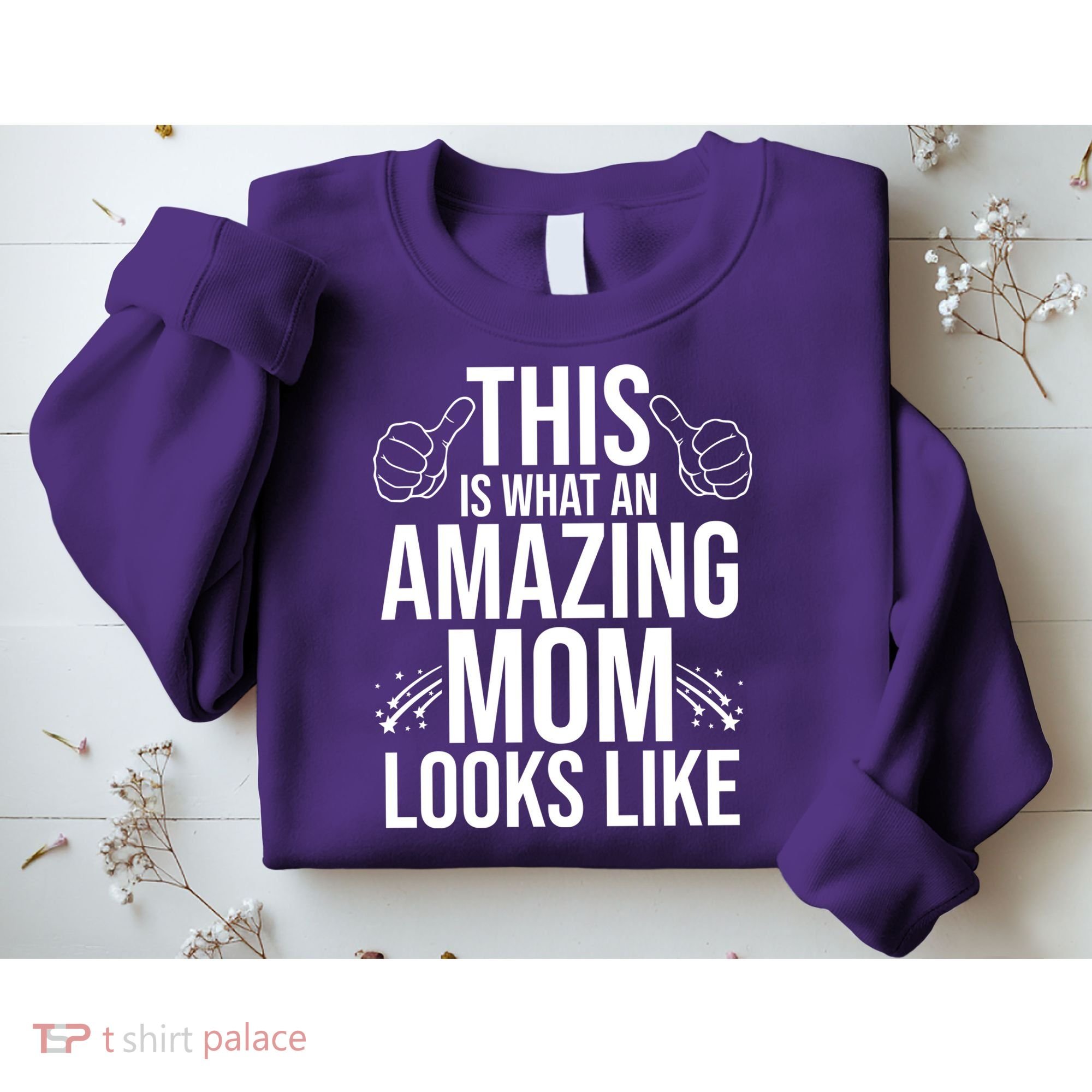 This Is What An Amazing Mom Looks Like Sweatshirt
