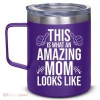 This Is What An Amazing Mom Looks Like 12oz Stainless Steel Coffee Mug thumb 2