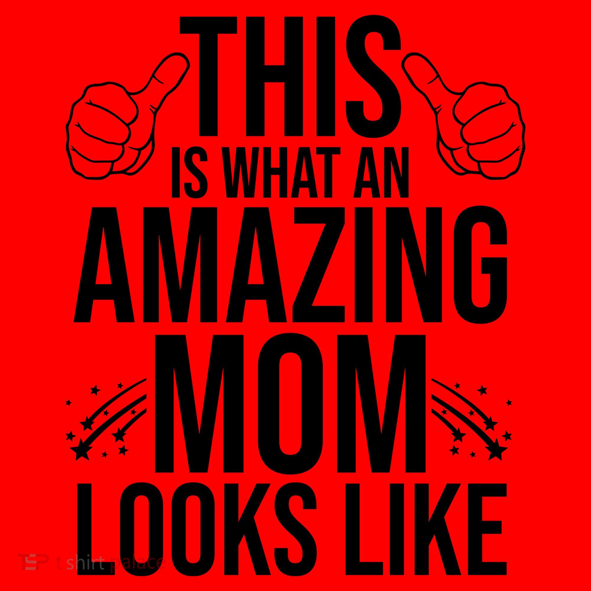 This Is What An Amazing Mom Looks Like Santa Hat