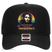 Tune Into Your Higher Frequency Jesus Hat thumb 0