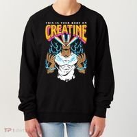 This Is Your Body On Creatine Workout Gym Birthday Gift Women's Sweatshirt thumb 0