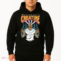 This Is Your Body On Creatine Workout Gym Birthday Gift Hoodie thumb 2