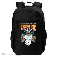 This Is Your Body On Creatine Workout Gym Birthday Gift Backpack thumb 0