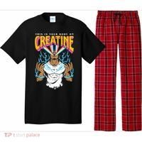 This Is Your Body On Creatine Workout Gym Birthday Gift Pajama Set thumb 0