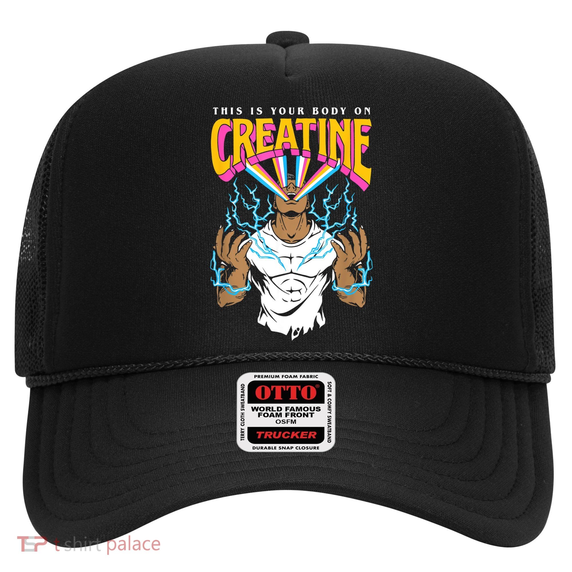 This Is Your Body On Creatine Workout Gym Birthday Gift Hat