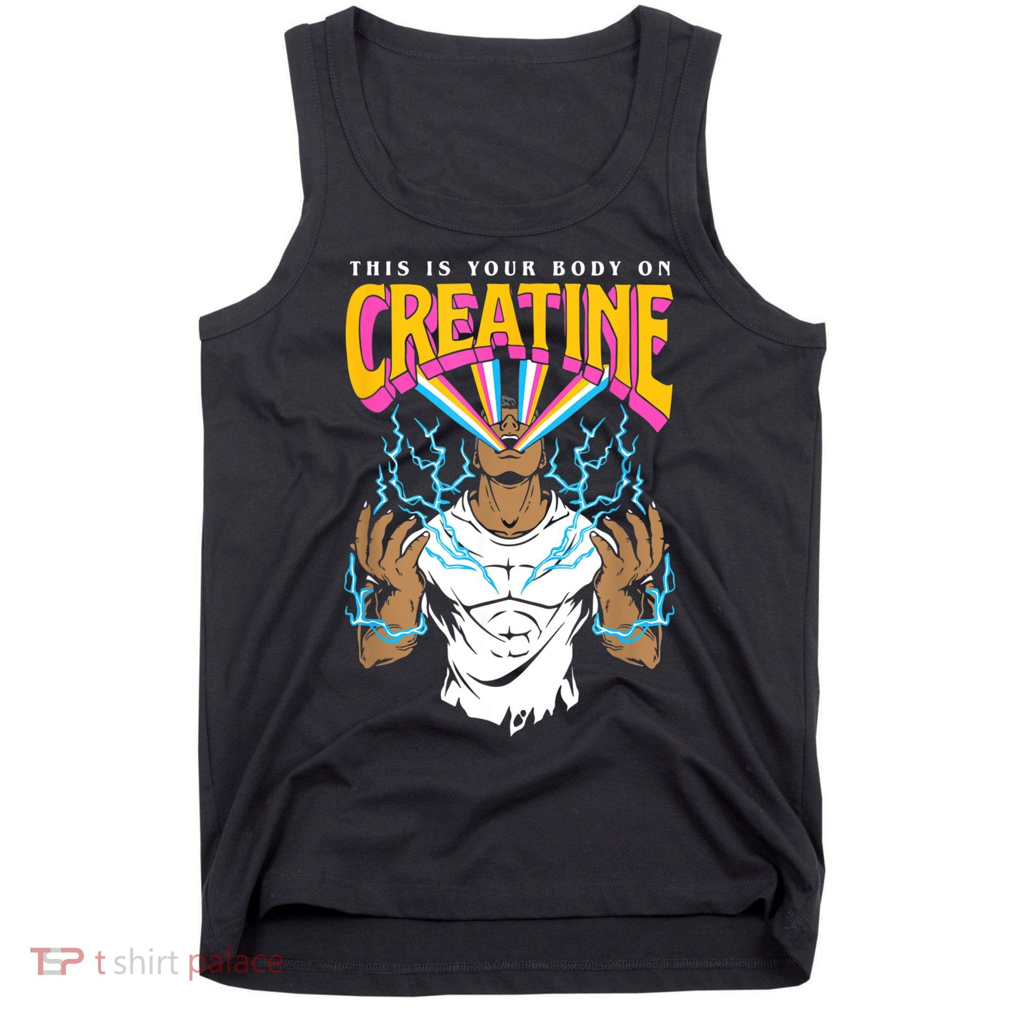 This Is Your Body On Creatine Workout Gym Birthday Gift Tank Top