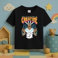 This Is Your Body On Creatine Workout Gym Birthday Gift Toddler T-Shirt thumb 3