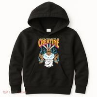 This Is Your Body On Creatine Workout Gym Birthday Gift Kids Hoodie thumb 0