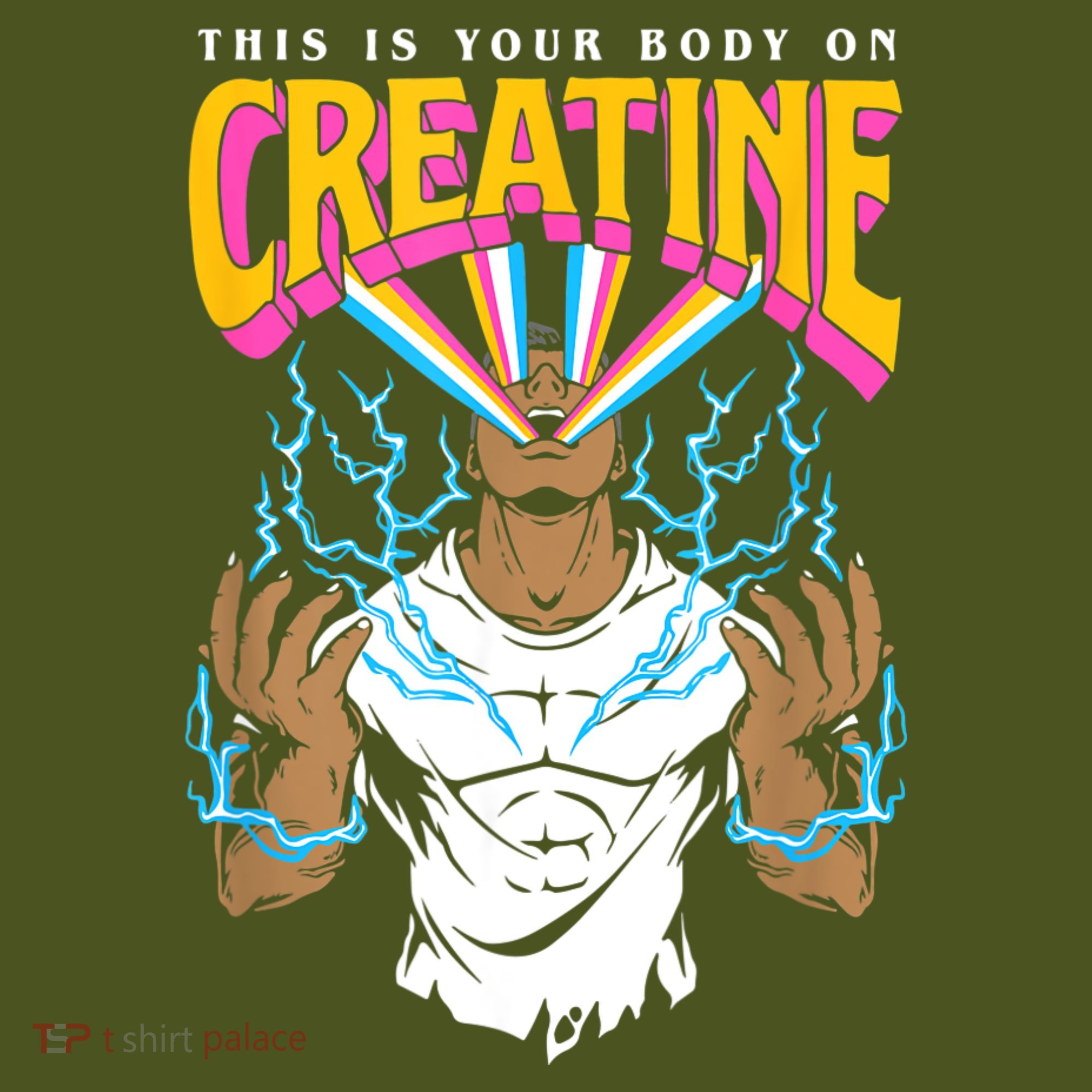 This Is Your Body On Creatine Workout Gym Birthday Gift The Baniff Cuffed Pom Beanie