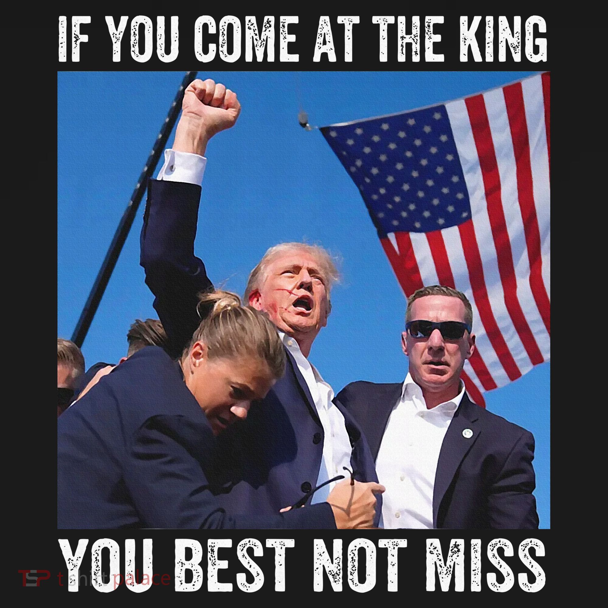 Trump If You Come At The King You Best Not Miss T-Shirt