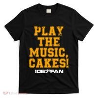The Junkies 106.7 The Fan Play The Music Cakes T-Shirt thumb 0