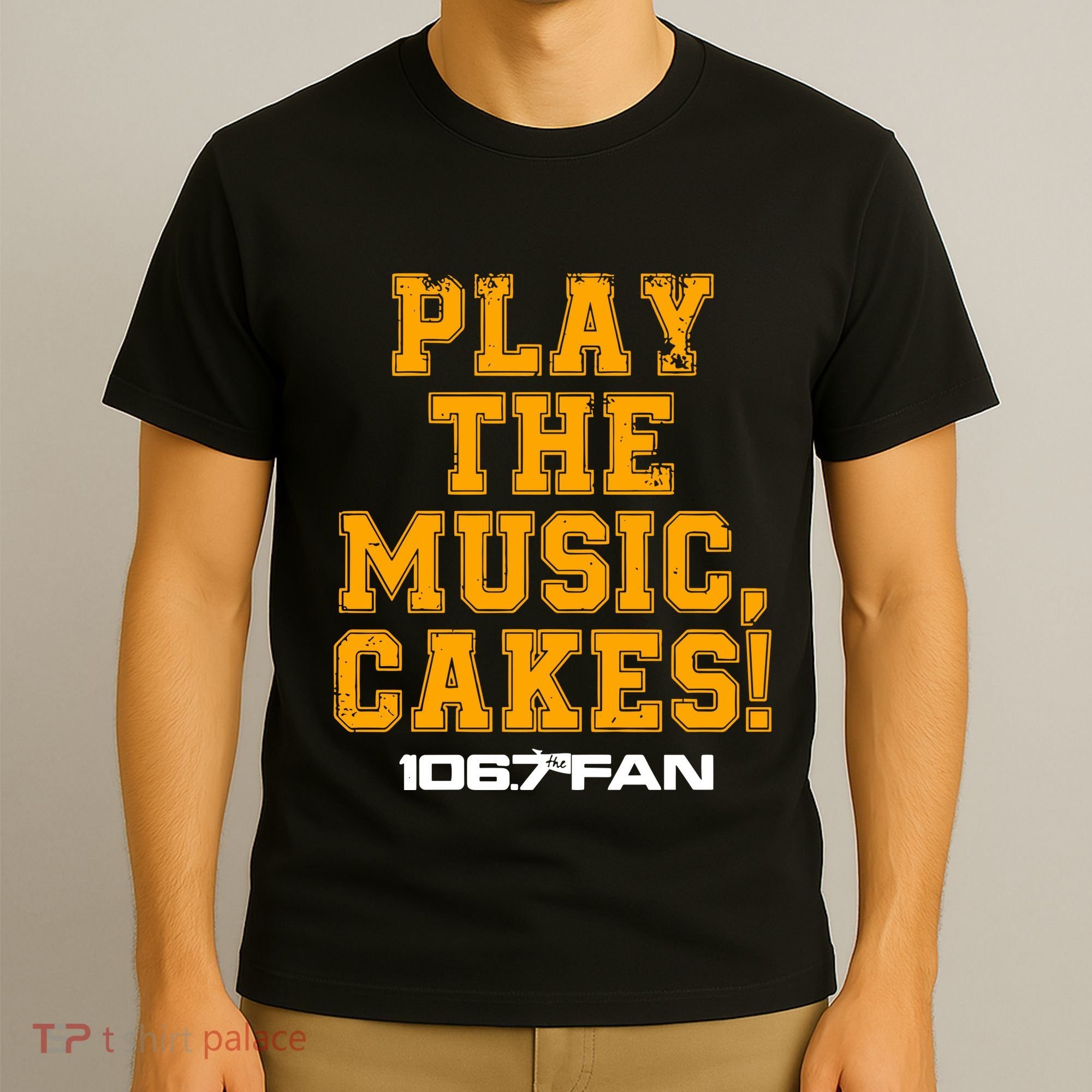 The Junkies 106.7 The Fan Play The Music Cakes T-Shirt