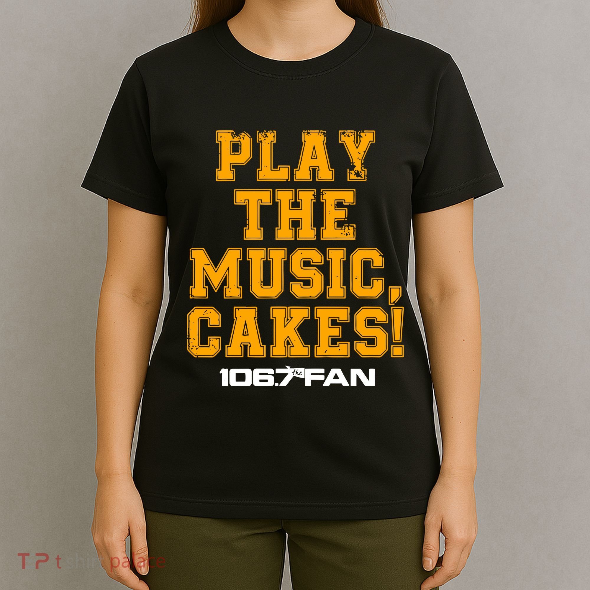 The Junkies 106.7 The Fan Play The Music Cakes T-Shirt