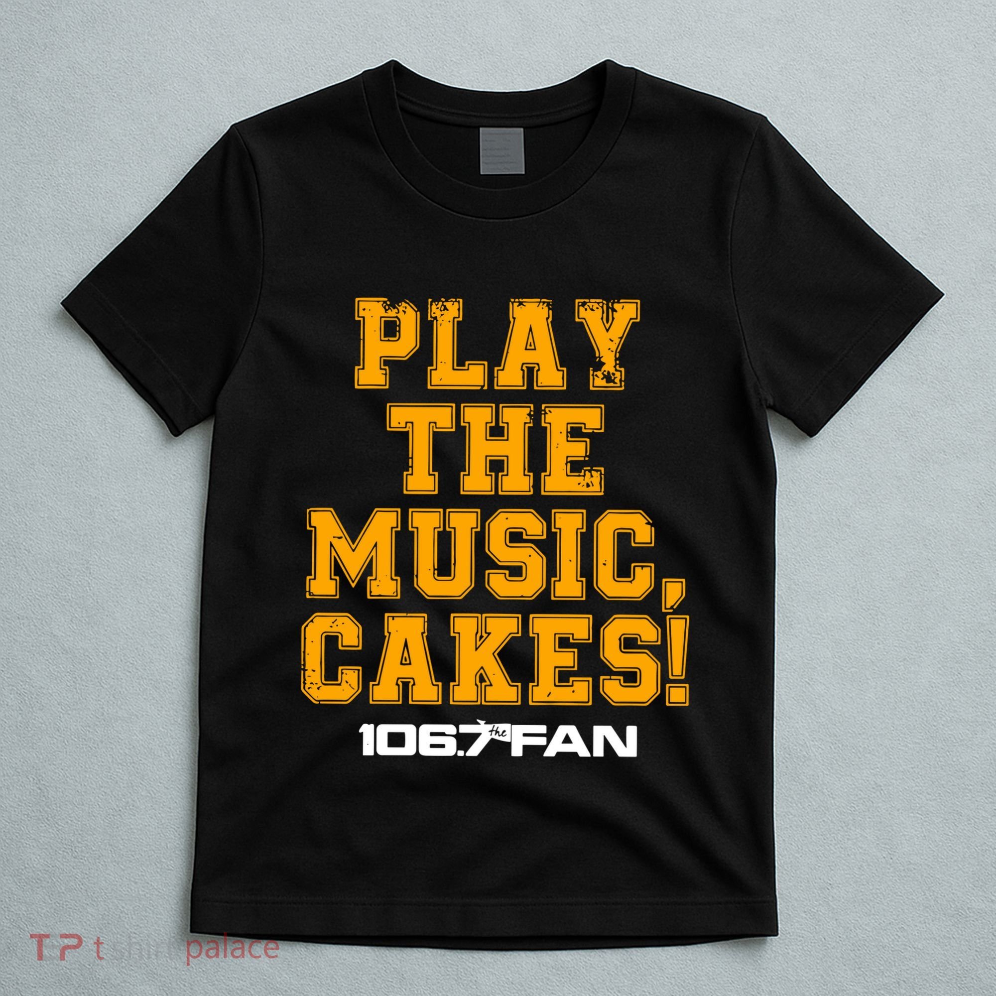 The Junkies 106.7 The Fan Play The Music Cakes T-Shirt