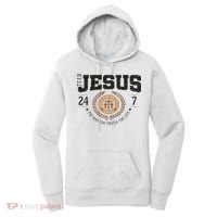 Team Jesus 24 7 The Way The Truth The Life Women's Hoodie thumb 0