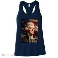 Thomas Jefferson 3rd President Of The United States Portrait Women's Tank Top thumb 0