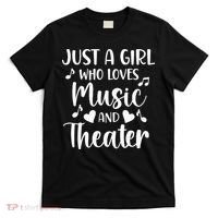 Theater Just A Girl Who Loves Theater T-Shirt thumb 0