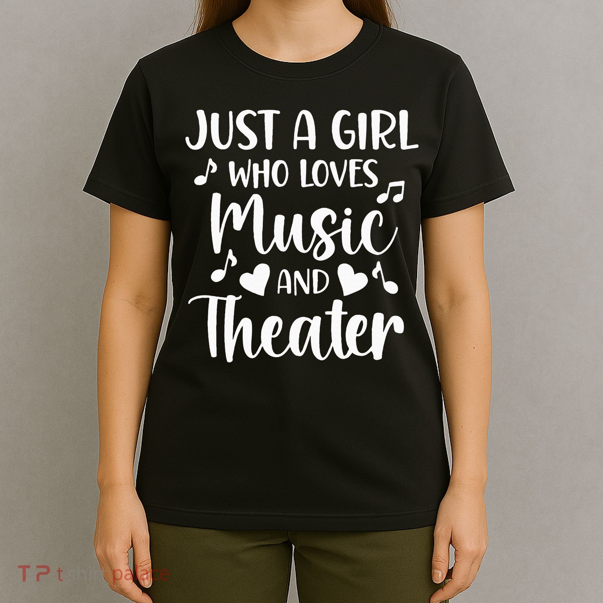 Theater Just A Girl Who Loves Theater T-Shirt