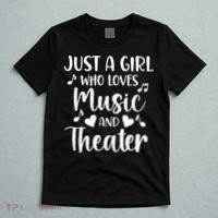 Theater Just A Girl Who Loves Theater T-Shirt thumb 5