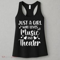 Theater Just A Girl Who Loves Theater Women's Tank Top thumb 3