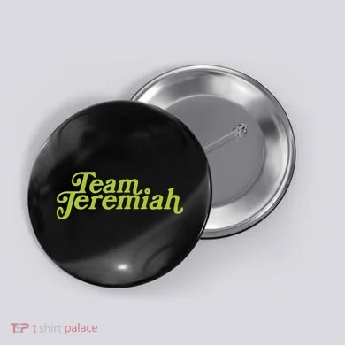 Team Jeremiah American Eagle Button