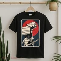 Tokyo Japanese Asia Martial Arts Style Retro Samurai T-Shirt thumb 2