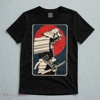 Tokyo Japanese Asia Martial Arts Style Retro Samurai T-Shirt thumb 5