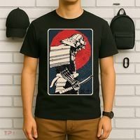 Tokyo Japanese Asia Martial Arts Style Retro Samurai T-Shirt thumb 6