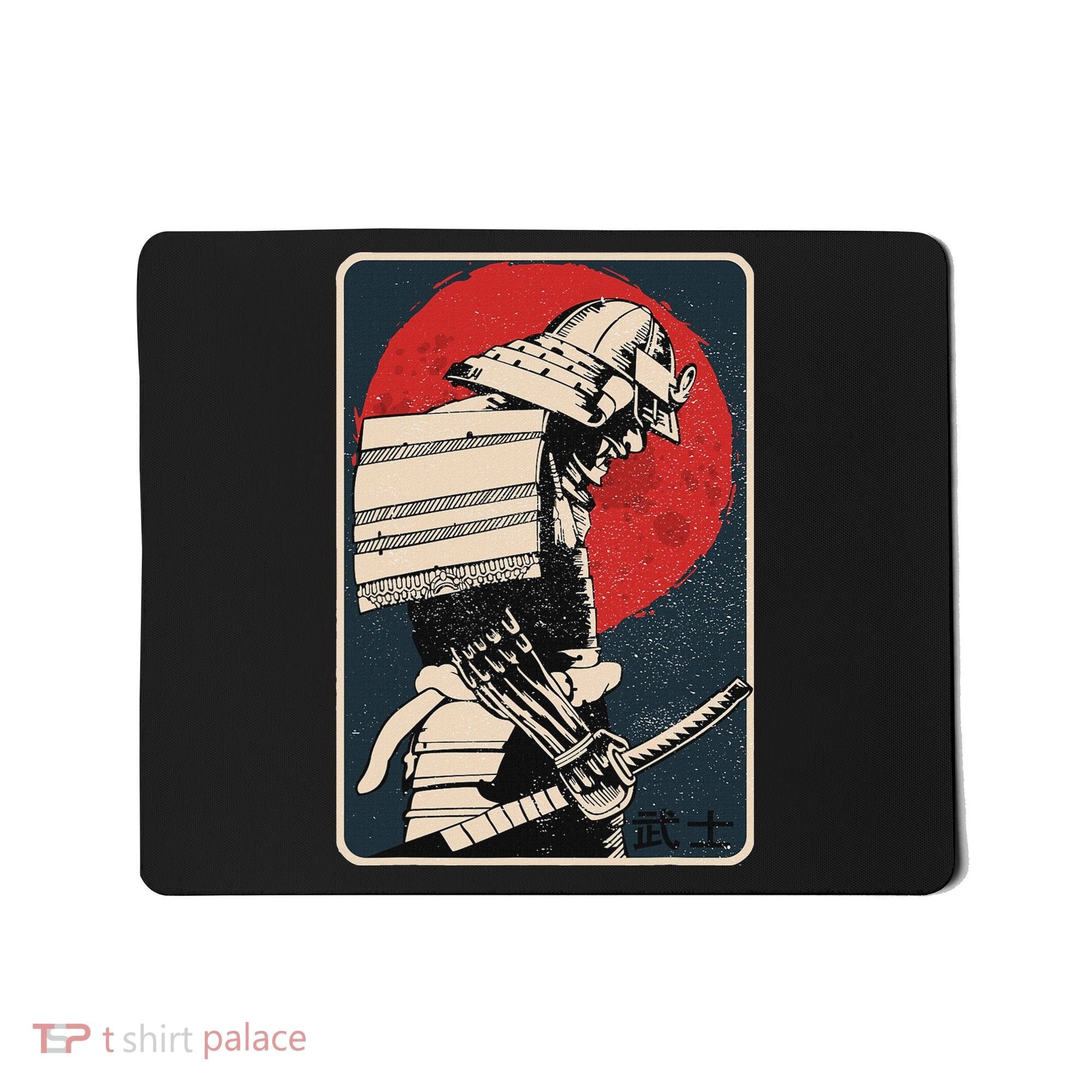 Tokyo Japanese Asia Martial Arts Style Retro Samurai Mousepad