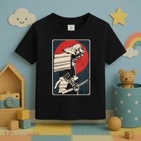 Tokyo Japanese Asia Martial Arts Style Retro Samurai Toddler T-Shirt thumb 3