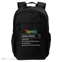 Tomb Jesus Christ Error 003 We Couldnt Find The Body Backpack thumb 0