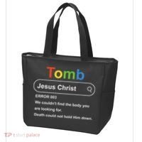 Tomb Jesus Christ Error 003 We Couldnt Find The Body Tote Bag thumb 3