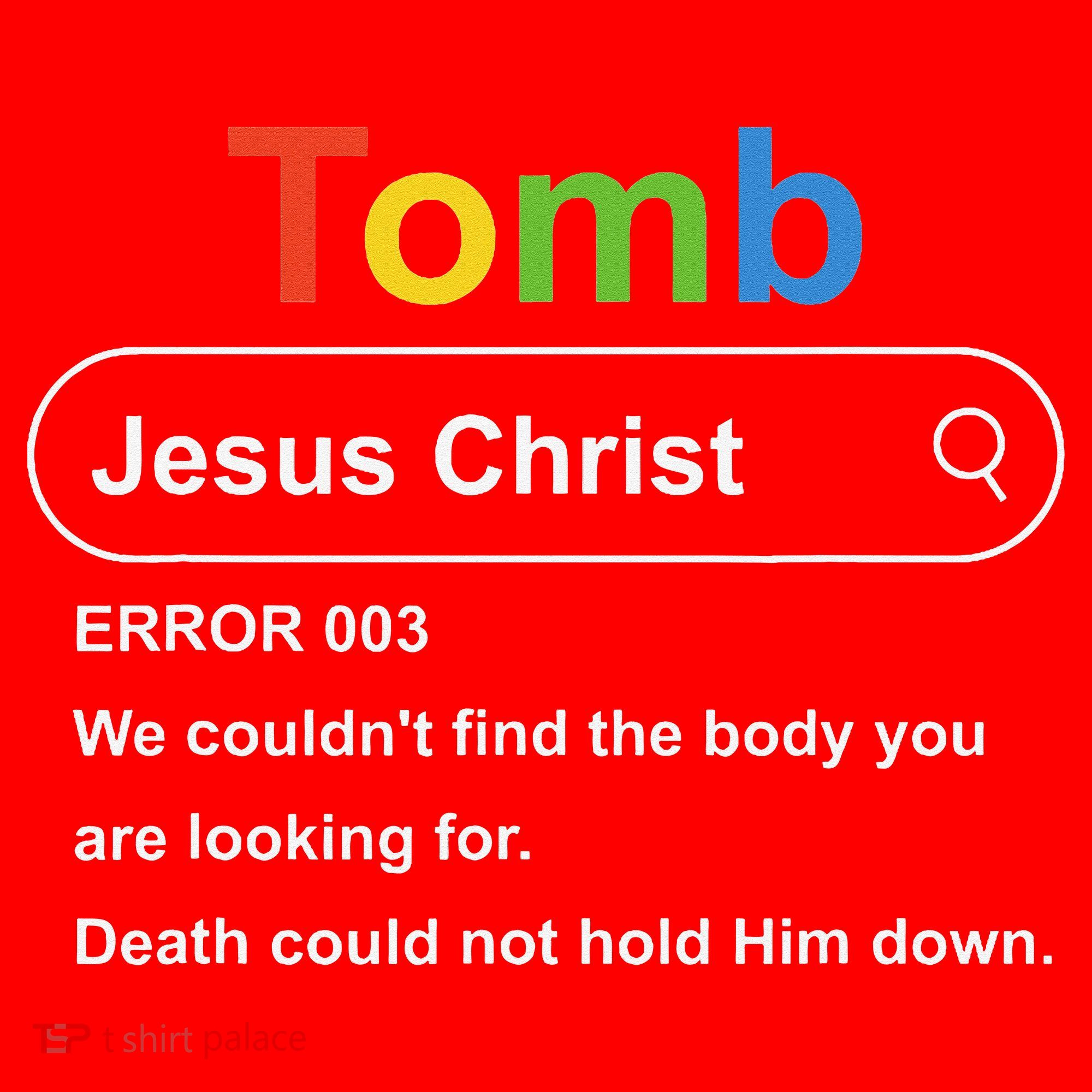 Tomb Jesus Christ Error 003 We Couldnt Find The Body Santa Hat