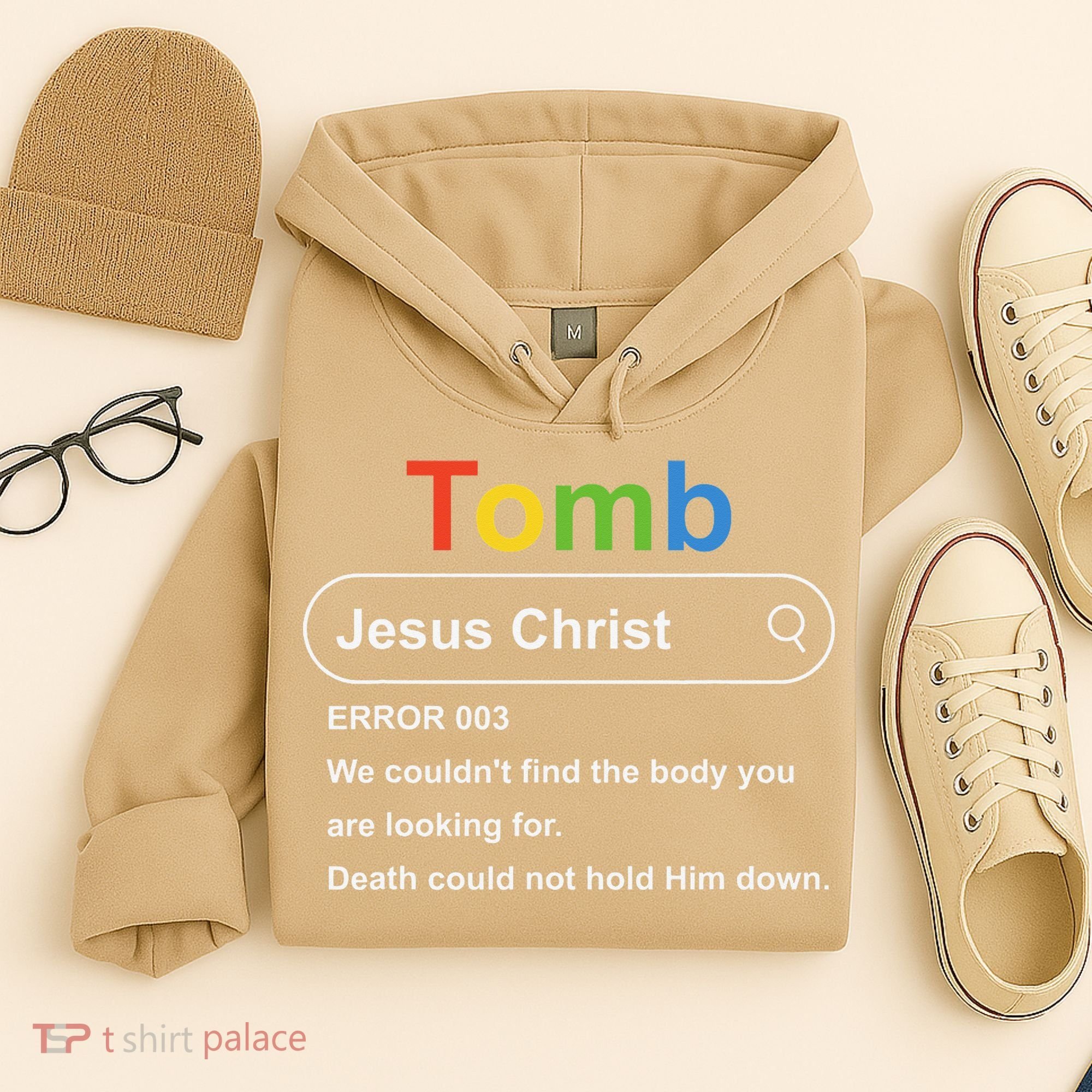 Tomb Jesus Christ Error 003 We Couldnt Find The Body Hoodie